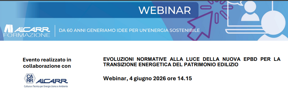 Evoluzioni normative alla luce della nuova EPBD per la transizione energetica del patrimonio edilizio